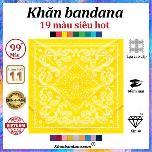 Khăn bandana chính hãng - Mã 0007 44 Khăn bandana chính hãng - Mã 0007 43
