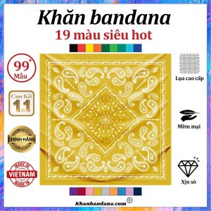 Khăn bandana chính hãng - Mã 0007 46 Khăn bandana chính hãng - Mã 0007 45