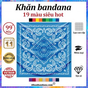 Khăn bandana chính hãng - Mã 0007 50 Khăn bandana chính hãng - Mã 0007 49