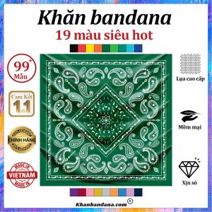 Khăn bandana chính hãng - Mã 0007 54 Khăn bandana chính hãng - Mã 0007 53