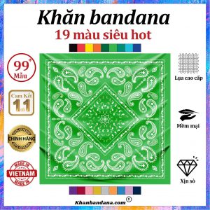 Khăn bandana chính hãng - Mã 0007 56 Khăn bandana chính hãng - Mã 0007 55