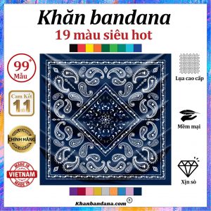 Khăn bandana chính hãng - Mã 0007 58 Khăn bandana chính hãng - Mã 0007 57