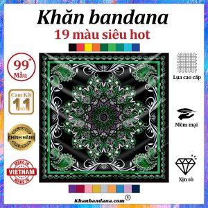 Khăn bandana xịn sò - Mã 0071 28 Khăn bandana xịn sò - Mã 0071 27