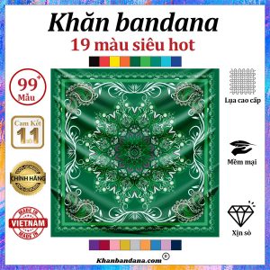 Khăn bandana xịn sò - Mã 0071 54 Khăn bandana xịn sò - Mã 0071 53