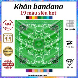 Khăn bandana xịn sò - Mã 0071 56 Khăn bandana xịn sò - Mã 0071 55