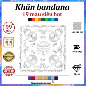 Khăn lụa vuông màu trắng họa tiết- Mã 0078 42 Khăn lụa vuông màu trắng họa tiết- Mã 0078 41