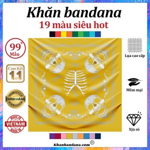 Khăn lụa vuông màu trắng họa tiết- Mã 0078 46 Khăn lụa vuông màu trắng họa tiết- Mã 0078 45