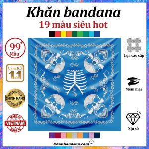 Khăn lụa vuông màu trắng họa tiết- Mã 0078 50 Khăn lụa vuông màu trắng họa tiết- Mã 0078 49