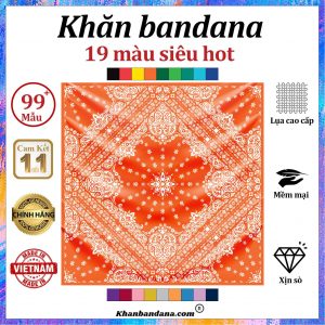 Khăn bandana mau tím hoa cà - Mã 0008 24 Khăn bandana mau tím hoa cà - Mã 0008 23