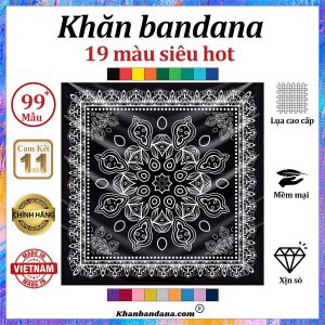 Khăn vuông Turban Hiphop - Mã 0081 27