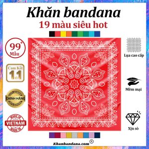 Khăn vuông Turban Hiphop - Mã 0081 29