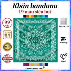 Khăn vuông Turban Hiphop - Mã 0081 35