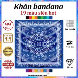 Khăn vuông Turban Hiphop - Mã 0081 47