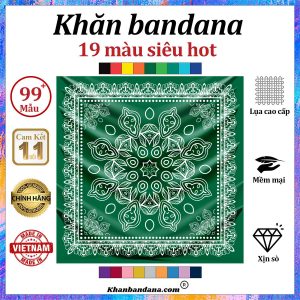 Khăn vuông Turban Hiphop - Mã 0081 53