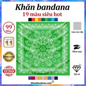Khăn vuông Turban Hiphop - Mã 0081 55