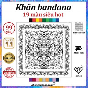 khăn vuông bản to - Mã 0083 41