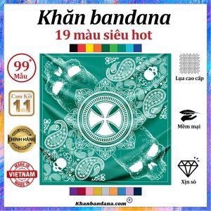 Khăn lụa vuông họa tiết sặc sỡ - Mã 0085 36 Khăn lụa vuông họa tiết sặc sỡ - Mã 0085 35