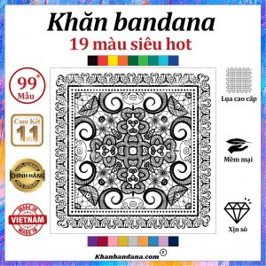 Khăn bandana xịn sò - Mã 0086 41