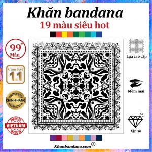 khăn vuông lua sang chảnh - Mã 0088 42 khăn vuông lua sang chảnh - Mã 0088 41