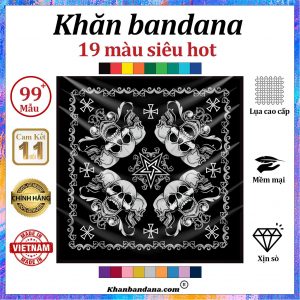 khăn vuông họa tiết thêu - Mã 0089 28 khăn vuông họa tiết thêu - Mã 0089 27