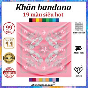 khăn vuông họa tiết thêu - Mã 0089 34 khăn vuông họa tiết thêu - Mã 0089 33