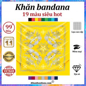 khăn vuông họa tiết thêu - Mã 0089 44 khăn vuông họa tiết thêu - Mã 0089 43