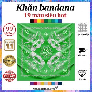khăn vuông họa tiết thêu - Mã 0089 56 khăn vuông họa tiết thêu - Mã 0089 55