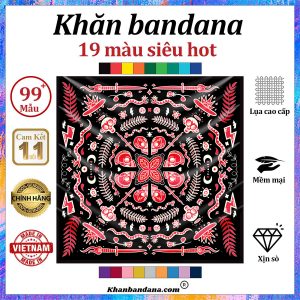khăn bandana vuông cute - Mã 0093 28 khăn bandana vuông cute - Mã 0093 27