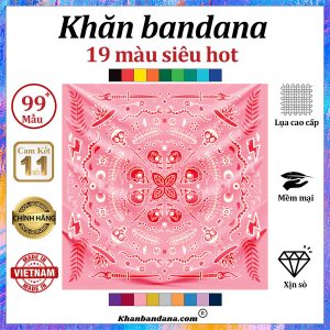 khăn bandana vuông cute - Mã 0093 34 khăn bandana vuông cute - Mã 0093 33