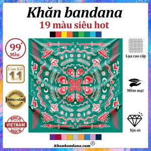 khăn bandana vuông cute - Mã 0093 36 khăn bandana vuông cute - Mã 0093 35