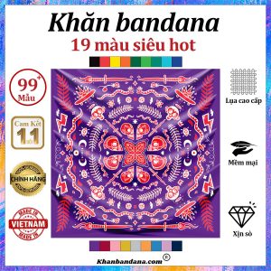 khăn bandana vuông cute - Mã 0093 38 khăn bandana vuông cute - Mã 0093 37