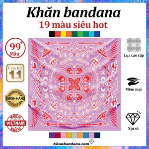 khăn bandana vuông cute - Mã 0093 40 khăn bandana vuông cute - Mã 0093 39