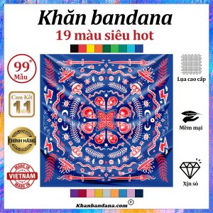 khăn bandana vuông cute - Mã 0093 48 khăn bandana vuông cute - Mã 0093 47
