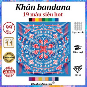 khăn bandana vuông cute - Mã 0093 50 khăn bandana vuông cute - Mã 0093 49
