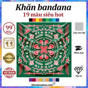 khăn bandana vuông cute - Mã 0093 54 khăn bandana vuông cute - Mã 0093 53