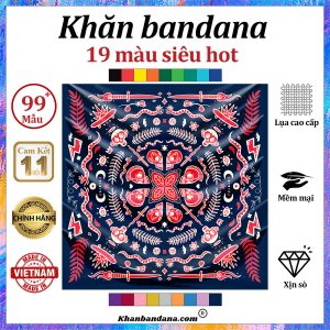 khăn bandana vuông cute - Mã 0093 58 khăn bandana vuông cute - Mã 0093 57