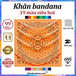 Khăn bandana cỡ nhỏ siêu cấp vip - Mã 0095 28