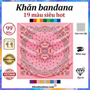 Khăn bandana cỡ nhỏ siêu cấp vip - Mã 0095 36