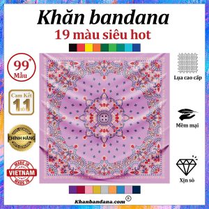 Khăn bandana cỡ nhỏ siêu cấp vip - Mã 0095 42
