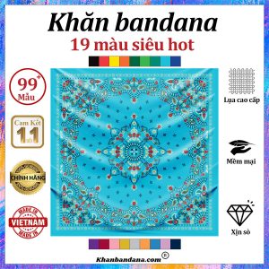 Khăn bandana cỡ nhỏ siêu cấp vip - Mã 0095 54