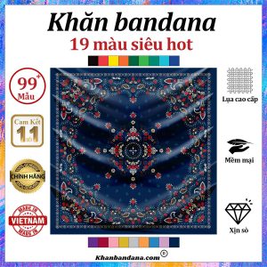 Khăn bandana cỡ nhỏ siêu cấp vip - Mã 0095 60
