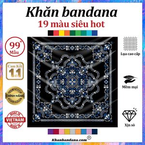 Khăn bandana xịn sò - Mã 0096 28 Khăn bandana xịn sò - Mã 0096 27