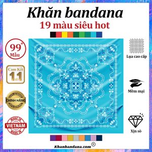Khăn bandana xịn sò - Mã 0096 52 Khăn bandana xịn sò - Mã 0096 51