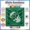 Khăn bandana đầu lâu cỡ lớn - Mã 0098