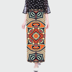 chân váy chống nắng in hình đầu lâu - Mã 0033 57