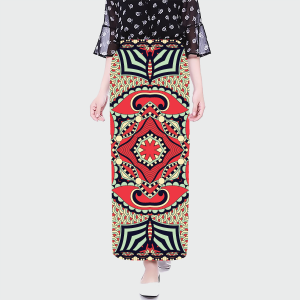 chân váy chống nắng in hình đầu lâu - Mã 0033 49