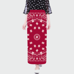 Chân váy chống nắng lụa màu cam - Mã 0004 48 Chân váy chống nắng lụa màu cam - Mã 0004 47