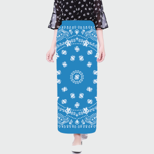 Chân váy chống nắng lụa màu cam - Mã 0004 30 Chân váy chống nắng lụa màu cam - Mã 0004 29
