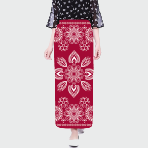 chân váy họa tiết thêu - Mã 0058 47