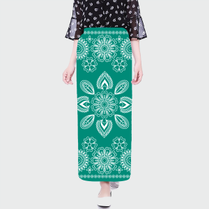 chân váy họa tiết thêu - Mã 0058 43